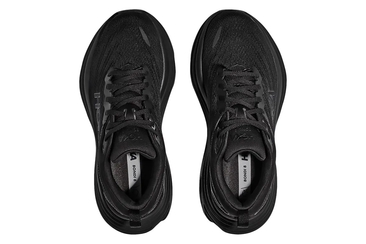 Hoka Bondi 8 2E Black/Black Mens