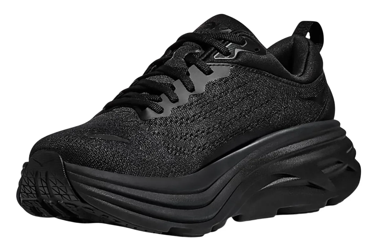 Hoka Bondi 8 2E Black/Black Mens