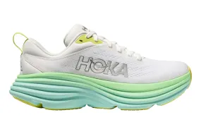 Hoka Bondi 8 D Blanc De Blanc / Sunlit Ocean Womens