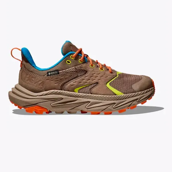 Hoka Kid’s Anacapa 2 Low GTX Dune/Vibrant Orange