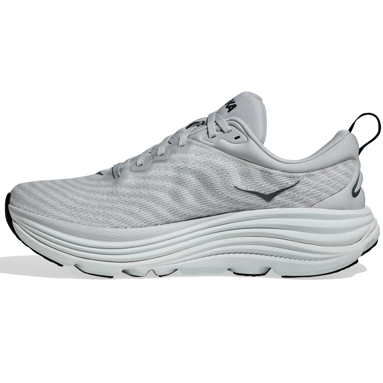 HOKA ONE ONE Men's Gaviota 5 - Nimbus Cloud / Steel Wool (Medium Width)