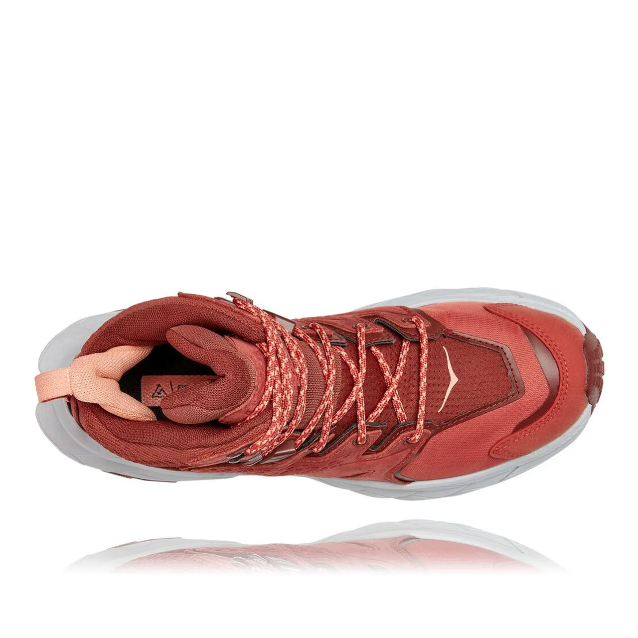 HOKA ONE ONE Women's Anacapa Mid Gore-Tex - Hot Sauce / Cherry Mahogany (Medium Width)