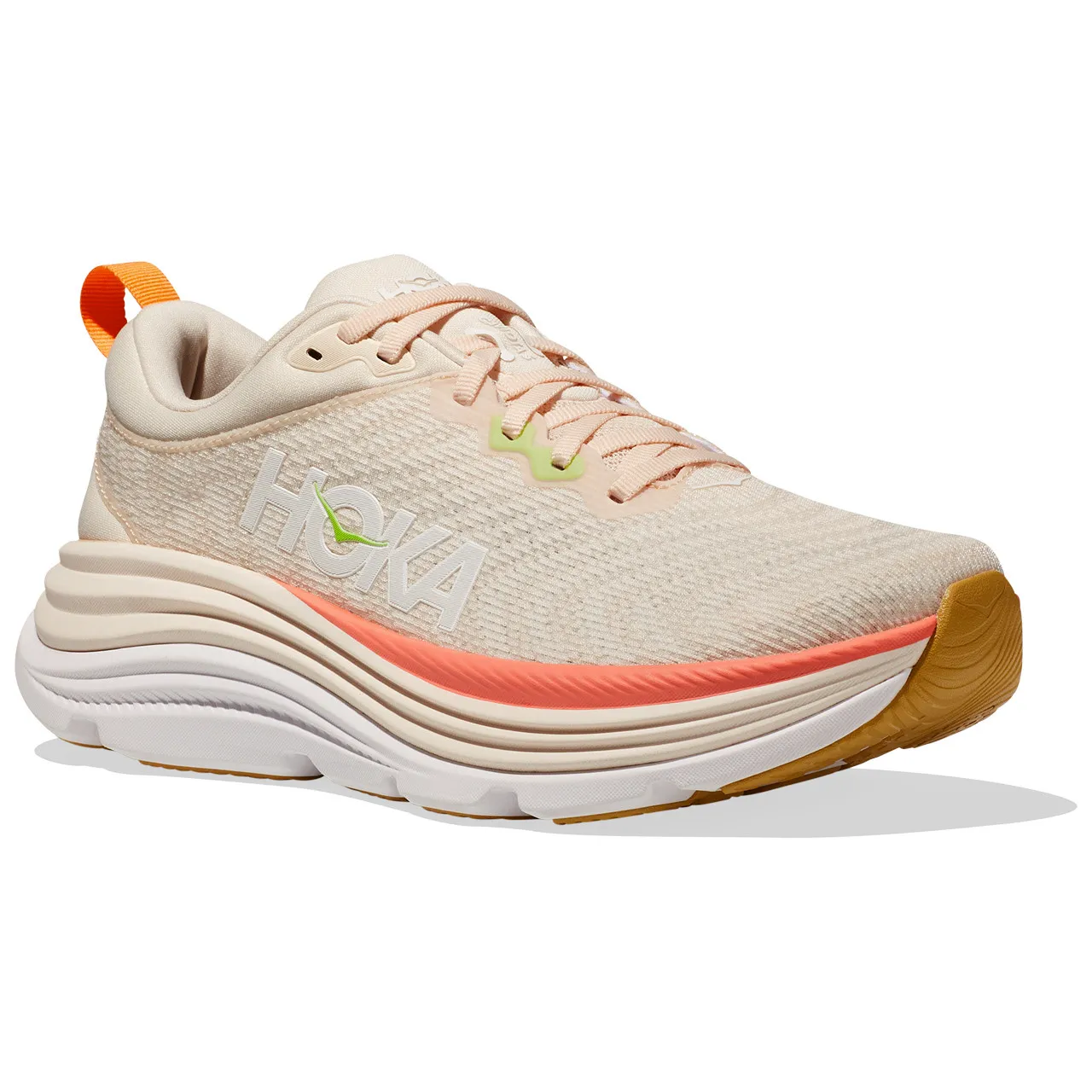 HOKA ONE ONE Women's Gaviota 5 - Vanilla / Eggnog (Medium Width)