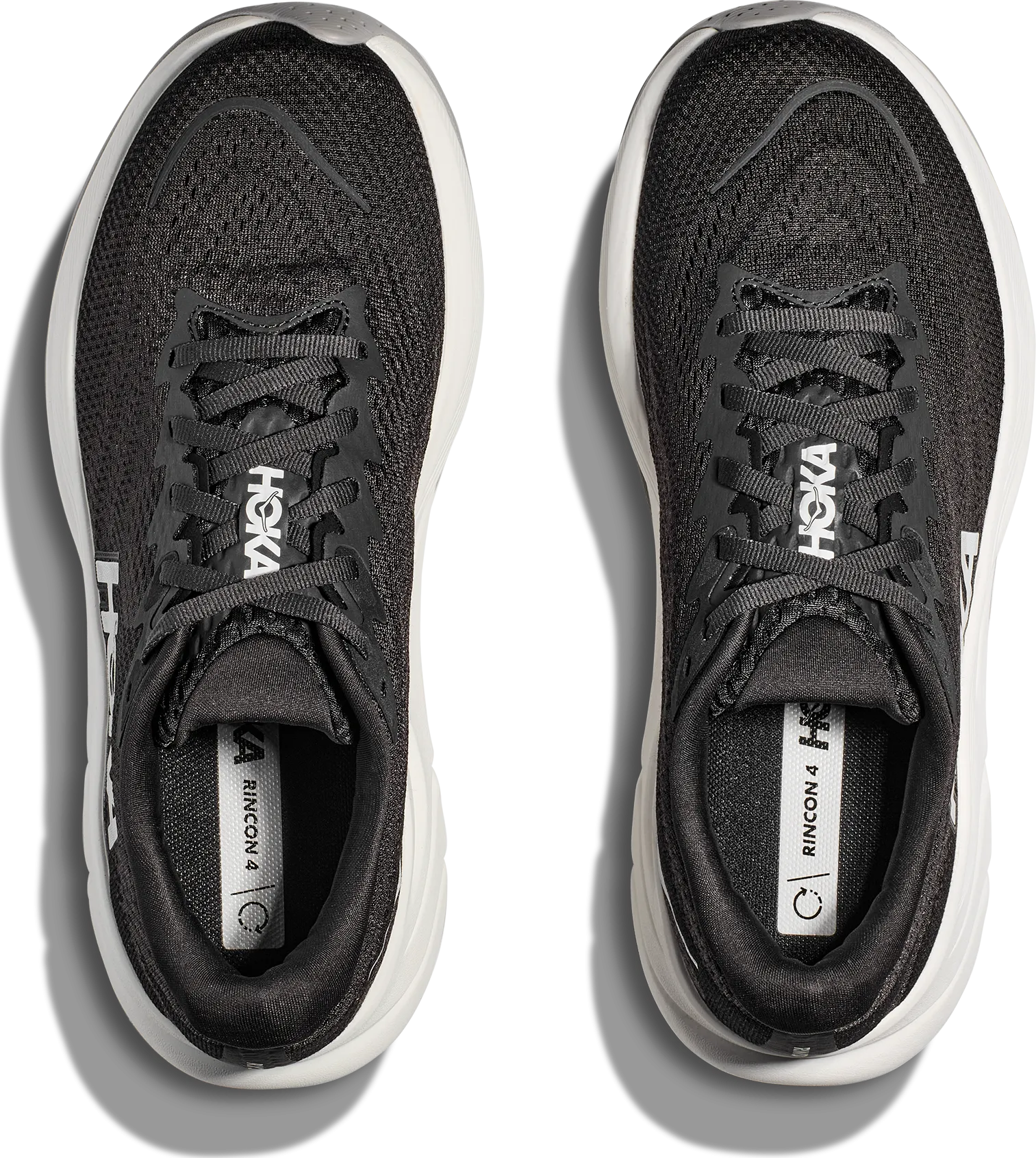 Hoka Women's Rincon 4 Wide Black/White | Buy Hoka Women's Rincon 4 Wide Black/White here | Outnorth