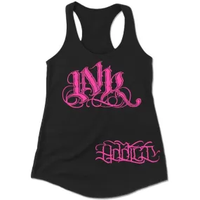 INK Meas Women's Black Racerback Tank