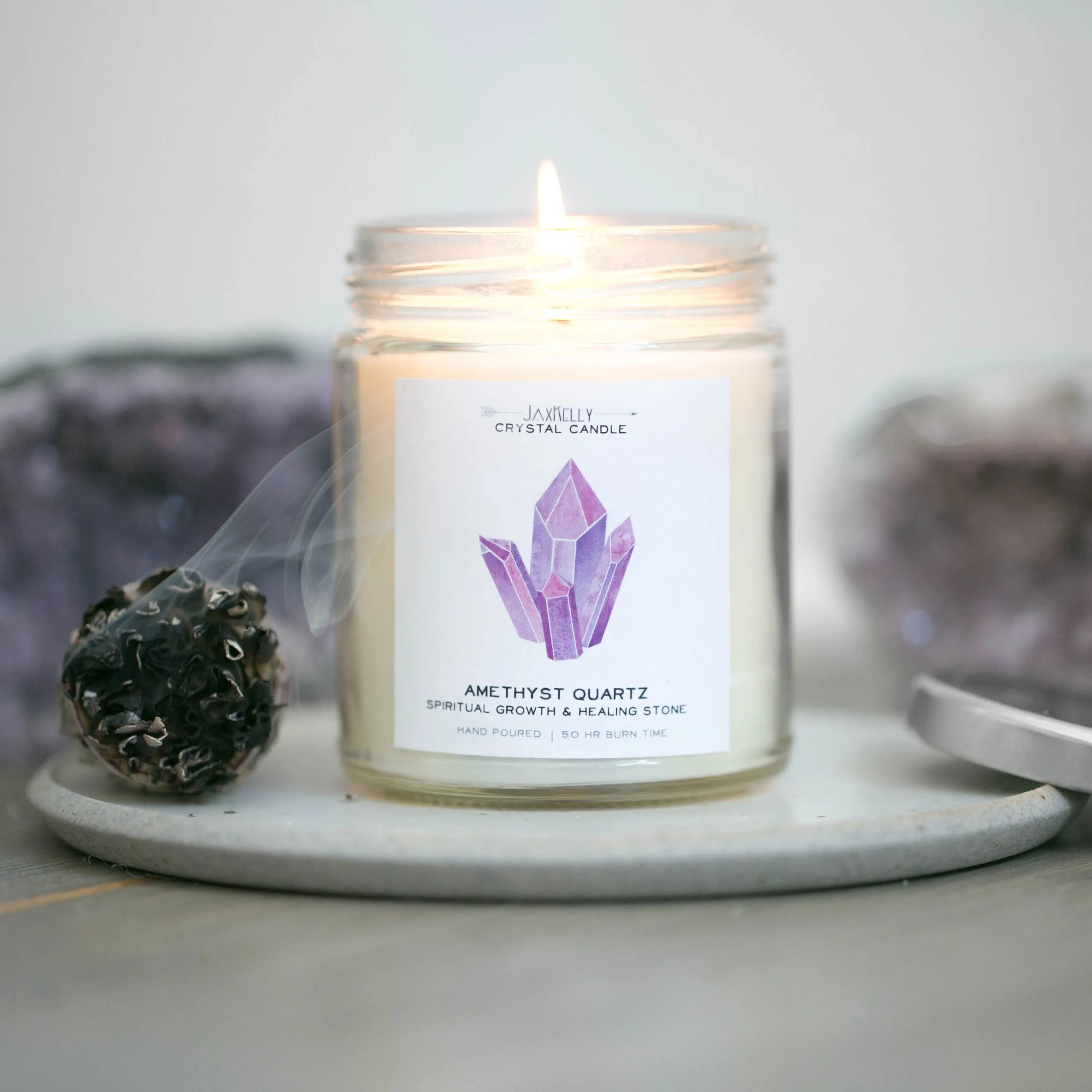 JaxKelly Crystal Candles