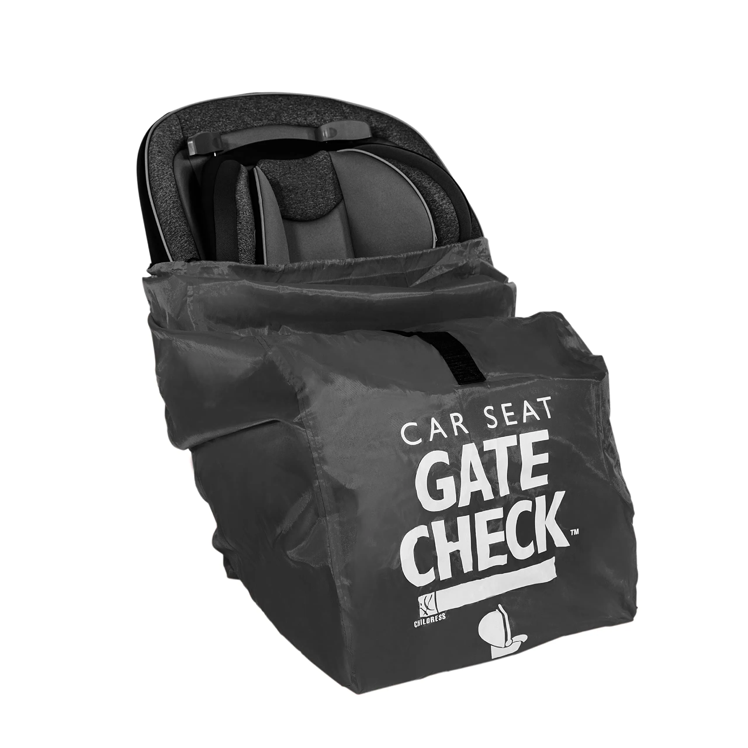 J.L Childress Gate Check Bag for Car Seats - Air Travel Bag - Fits Convertible Car Seats, Infant carriers & Booster Seats  