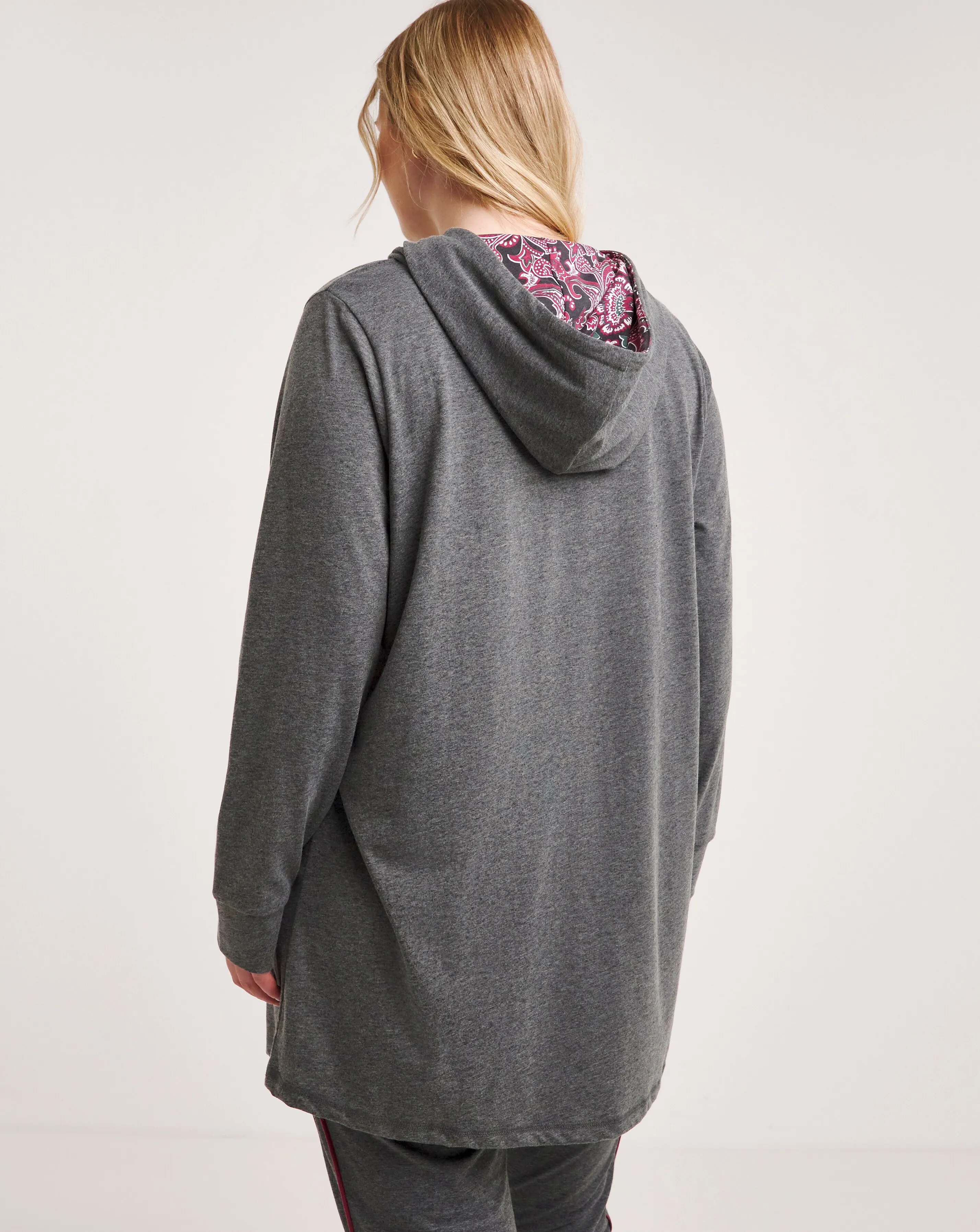 Joe Browns Paisley Longline Hoodie | Simply Be