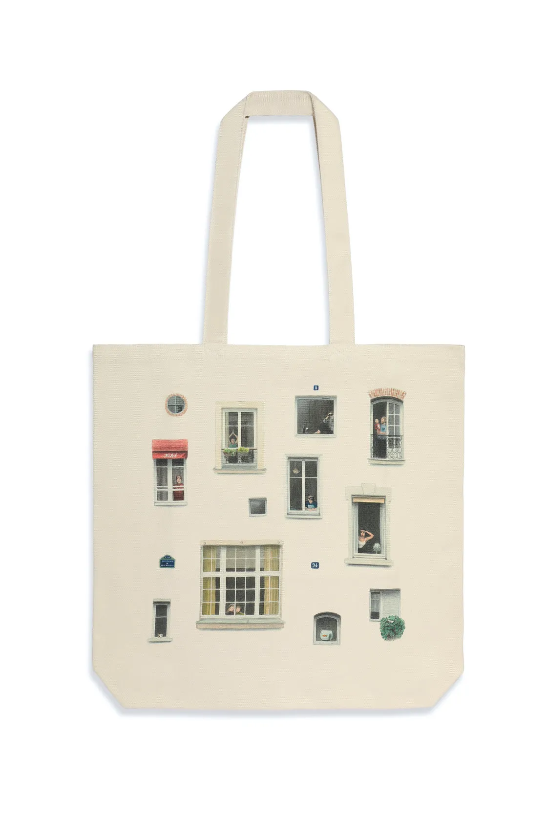 Kapok Comforts   Kapok Comforts x MMB Windows Windws XL Tote Off White