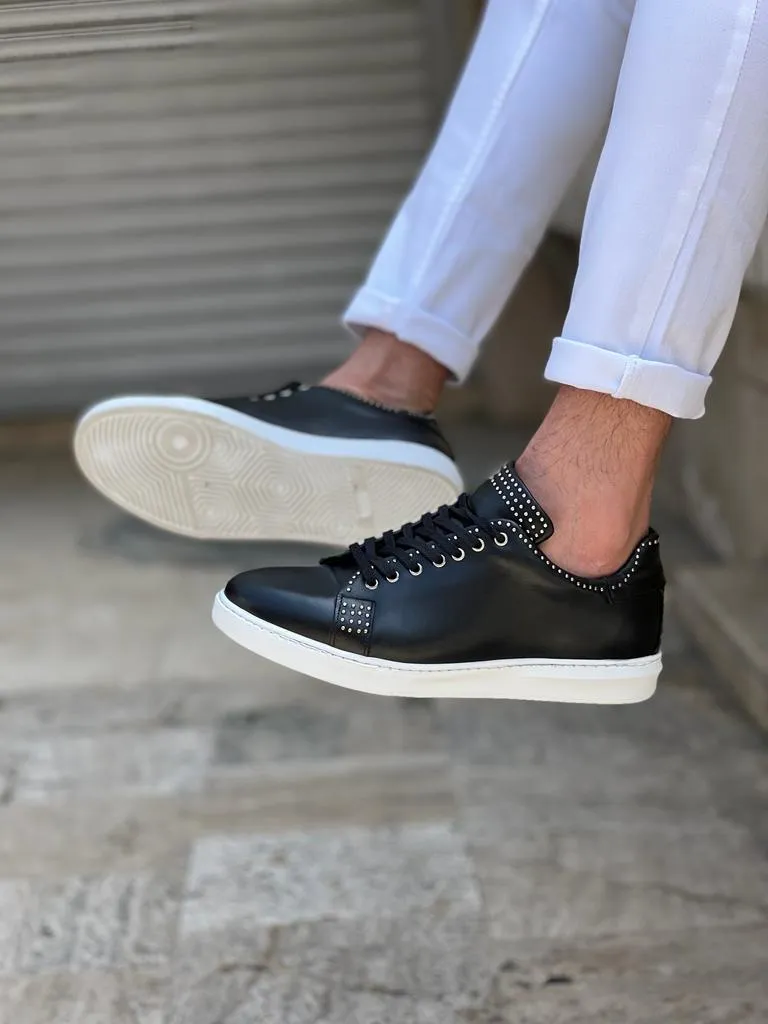 Lawson Black Mid-Top Sneakers