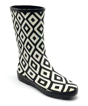 Lightning Mid-Calf Rain Boot