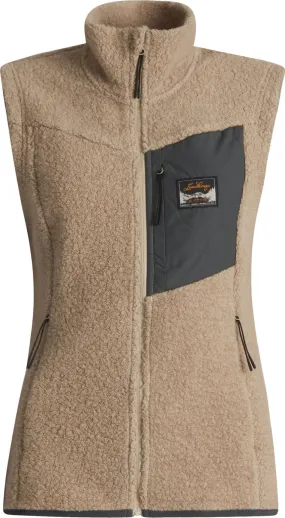 Lundhags Women's Flok Wool Pile Vest Sand | Buy Lundhags Women's Flok Wool Pile Vest Sand here | Outnorth