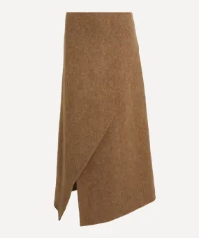 Marion Asymmetric Wrap Skirt