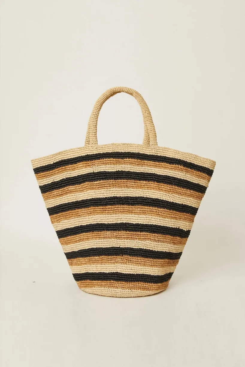 MARISOL STRIPED TOTE