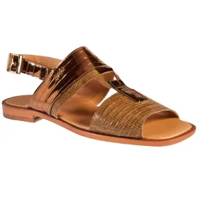 Mauri 1272/2 Tejus / Mirror Linea Rame Sandals Mustard (Special Order)