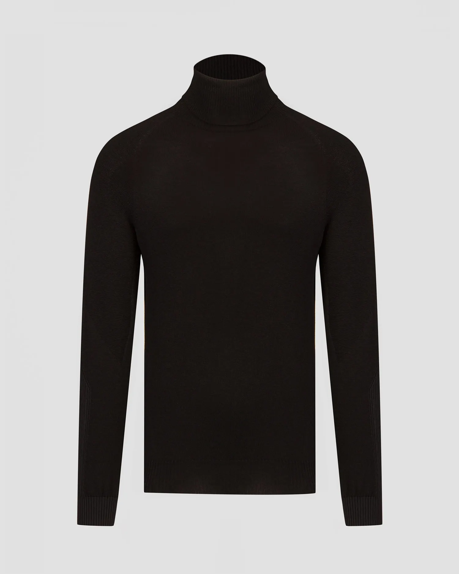 Men's black wool turtleneck jumper Sease kt038xg004-n61