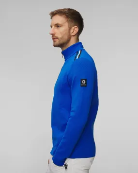 Men's blue technical turtleneck Newland Heracles N33933-59