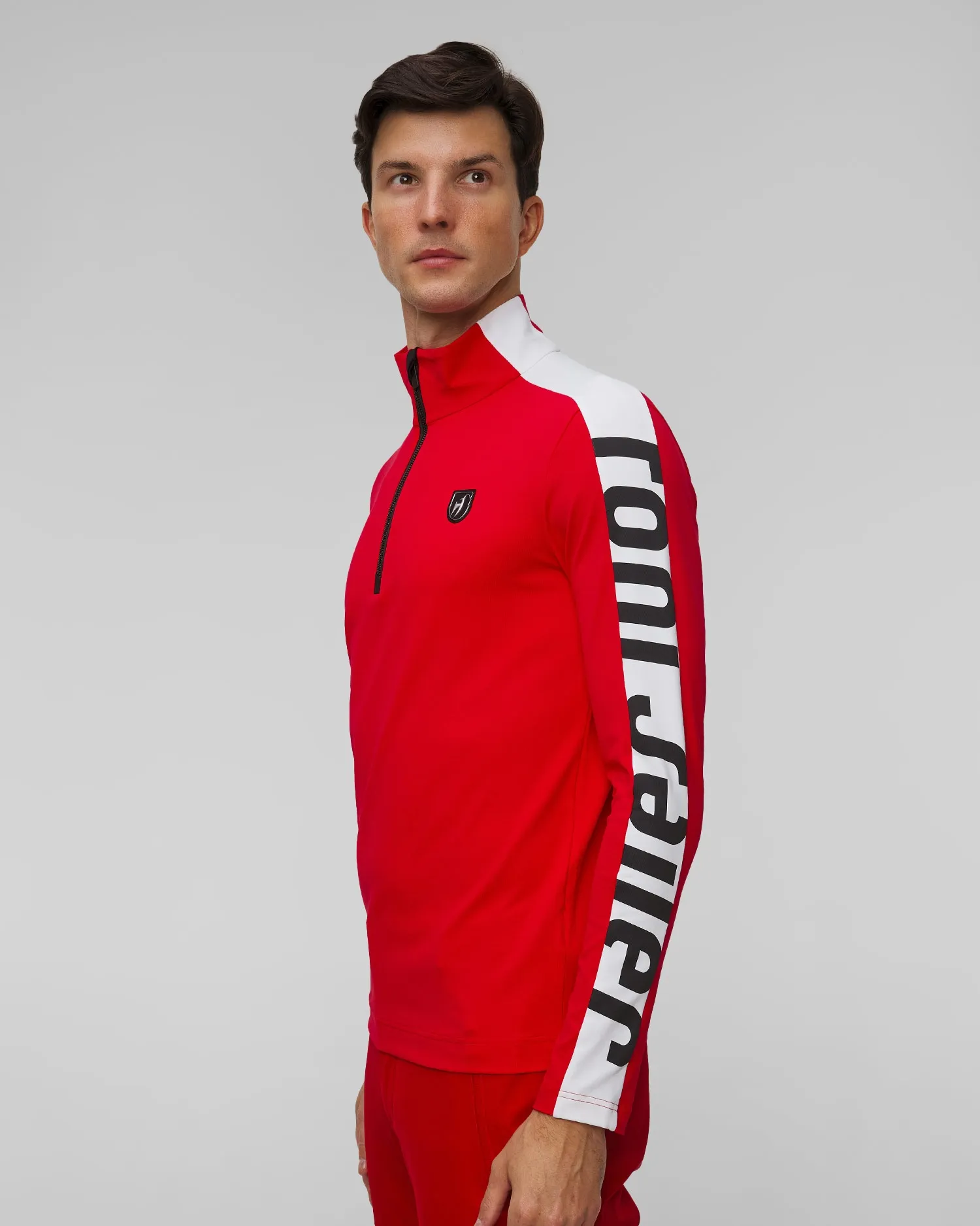 Men's red ski turtleneck Toni Sailer Jim 341322-442