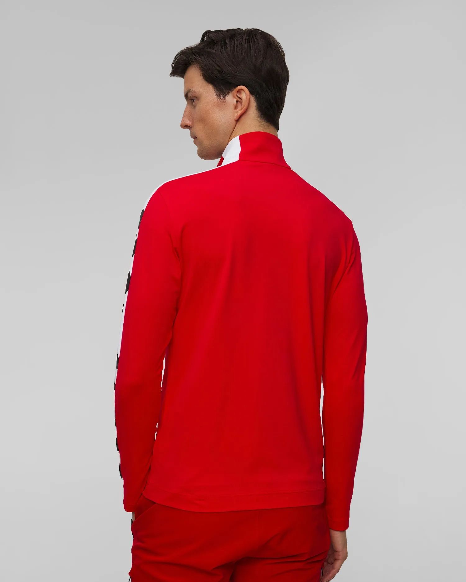 Men's red ski turtleneck Toni Sailer Jim 341322-442