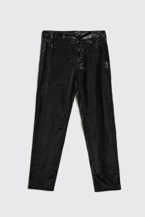 Metallic Shimmer Slim Trousers