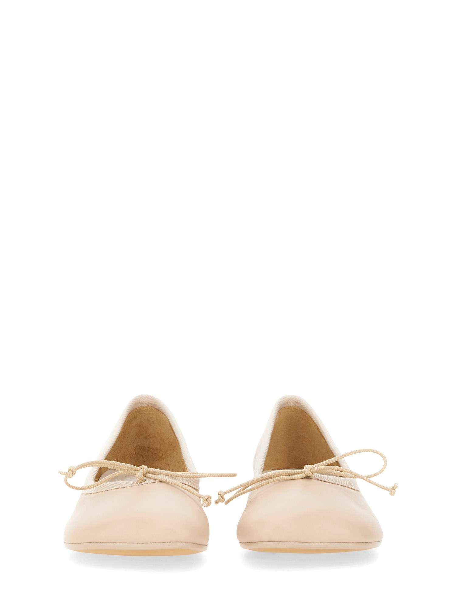 MM6 MAISON MARGIELA    CLASSIC ANATOMICAL LEATHER BALLET FLATS