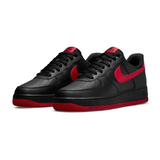 Nike Air Force 1 Low (Bred/ Black/ University Red) Men U...