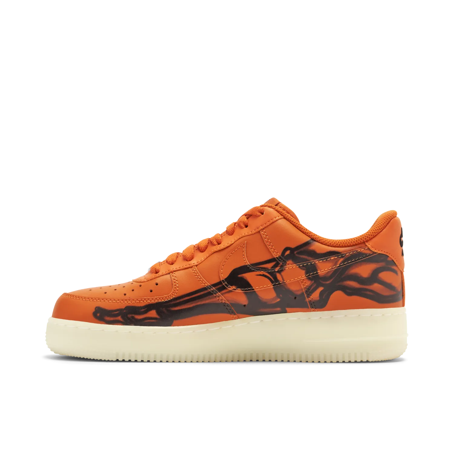 Nike Air Force 1 Skeleton Orange | CU8067-800 | Laced