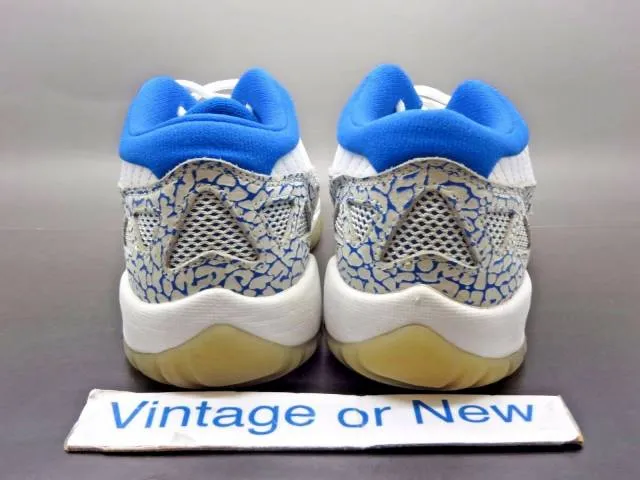 Nike Air Jordan XI 11 low I.E. Argon Blue Retro GS 2007 ...