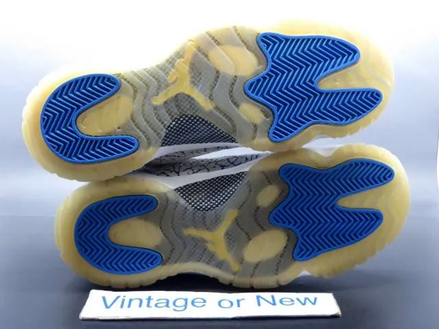 Nike Air Jordan XI 11 low I.E. Argon Blue Retro GS 2007 ...