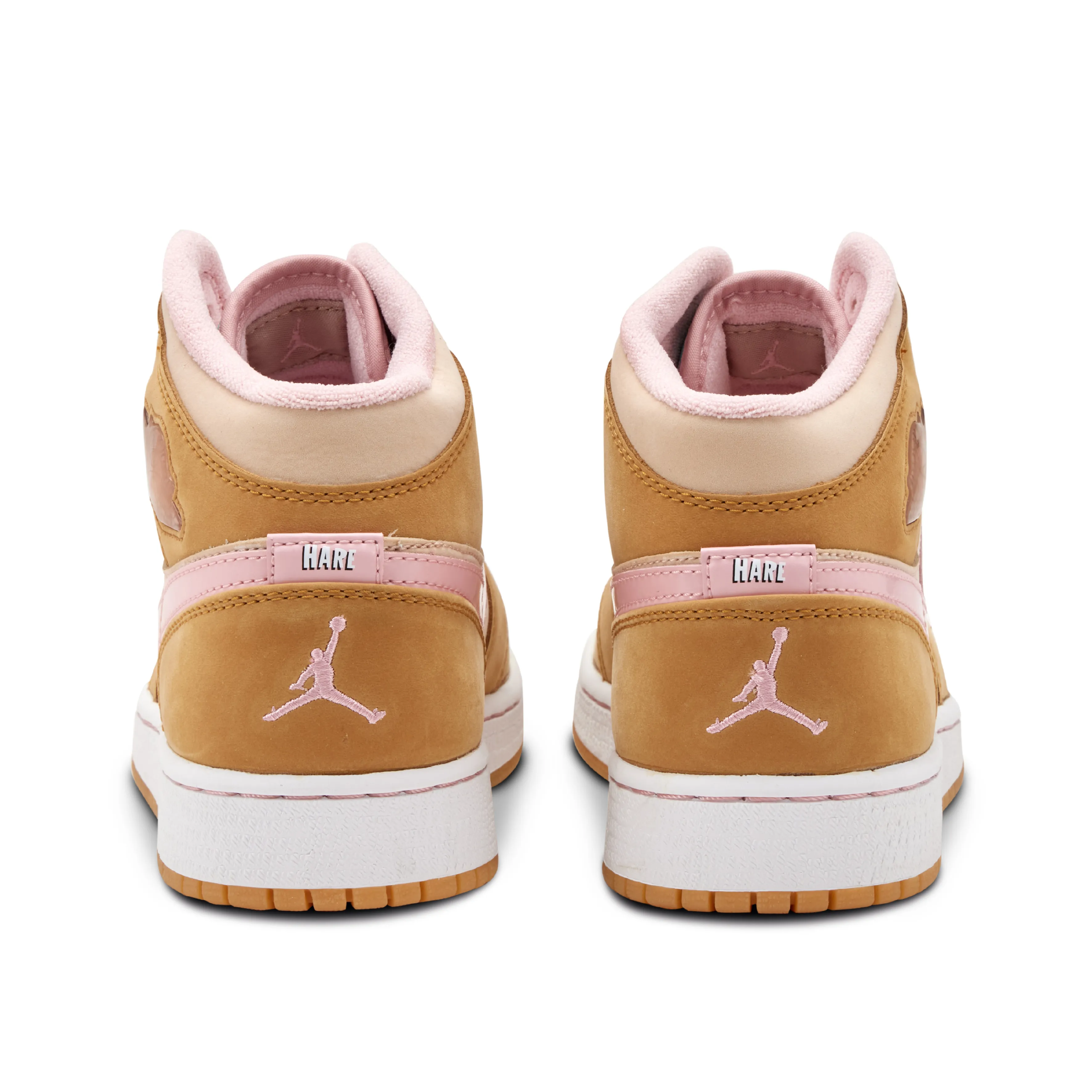 Nike Nike Air Jordan 1 Retro Mid Hare GS Wheat | Size 7Y