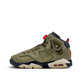 Nike Nike Air Jordan 6 Retro Travis Scott GS Olive | Size 6Y