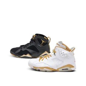 Nike Nike Air Jordan 6/7 Golden Moments Pack | Size 14