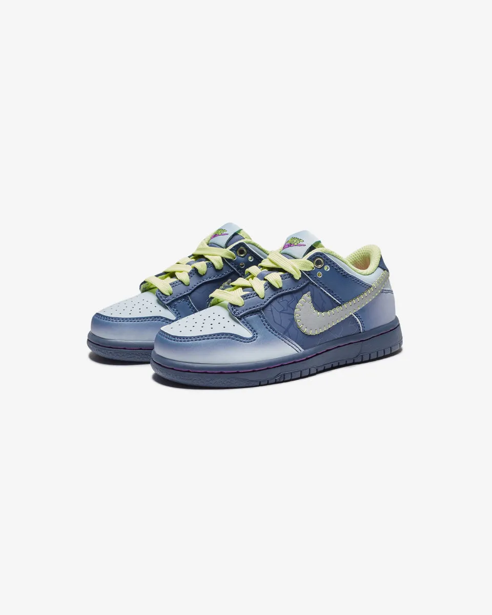 NIKE PS DUNK LOW - DIFFUSEDBLUE/ BLUETINT/ LUMINOUSGREEN