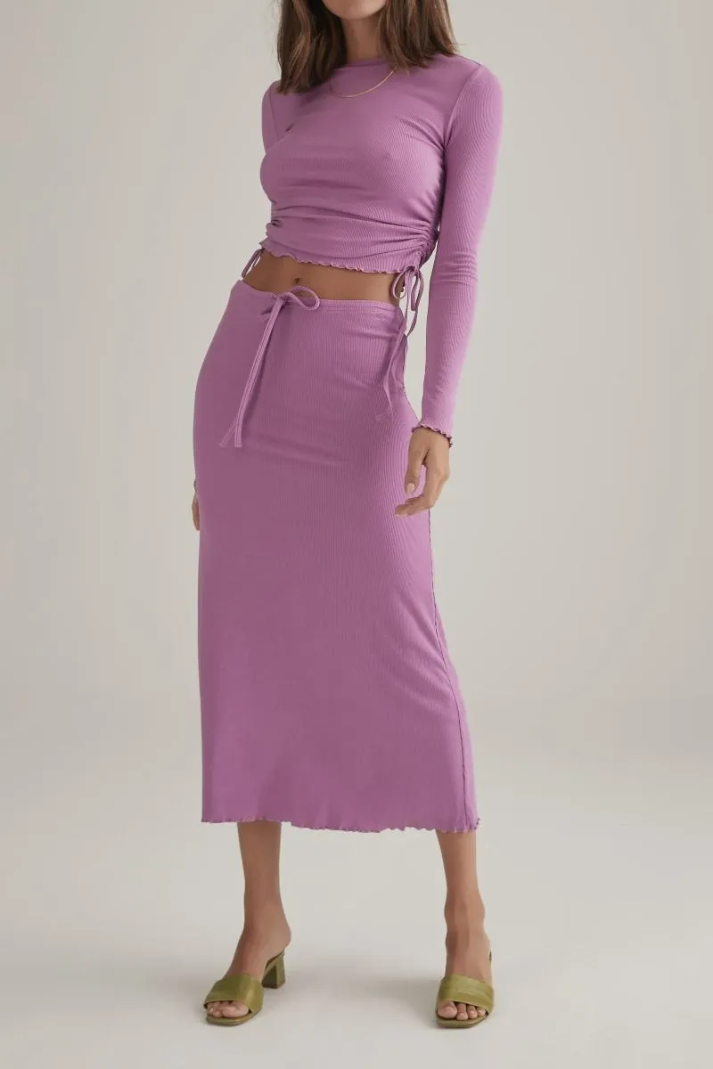 OWNLEY Emily Skirt Berry