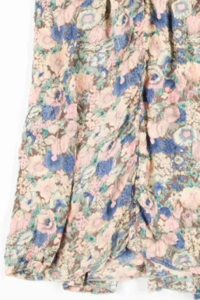 Pastel Floral Hippie Skirt