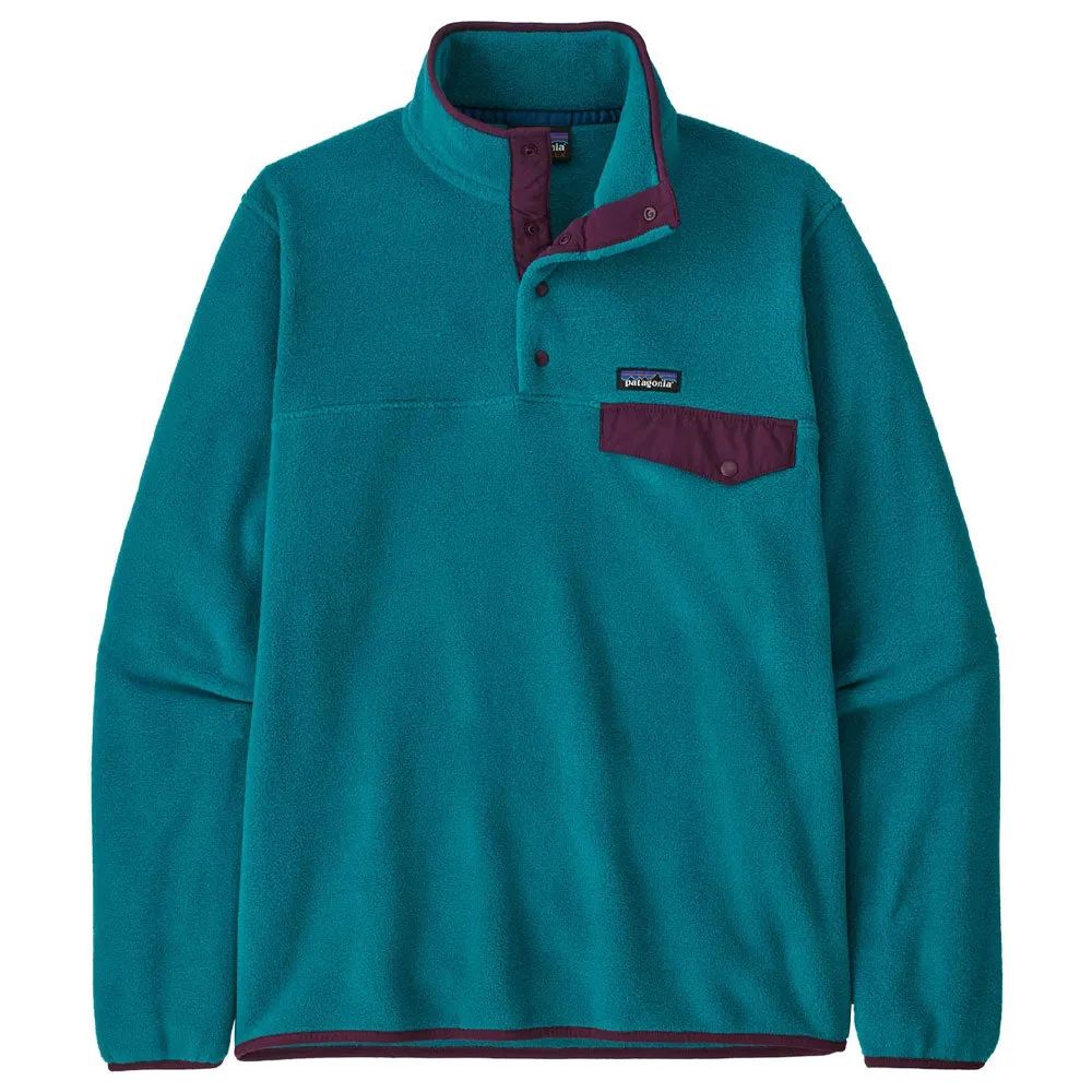 Patagonia Lightweight Synch Snap T Pullover - Belay Blue