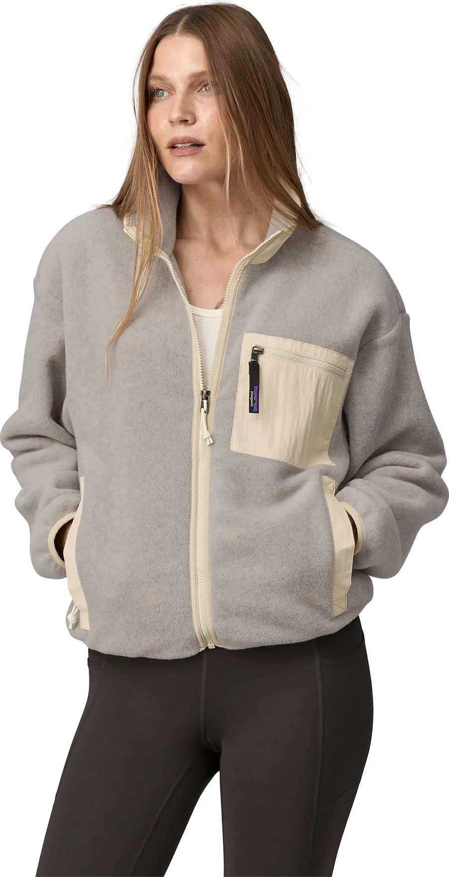 Patagonia Women's Synchilla Jacket Oatmeal Heather W/Natural | Buy Patagonia Women's Synchilla Jacket Oatmeal Heather 