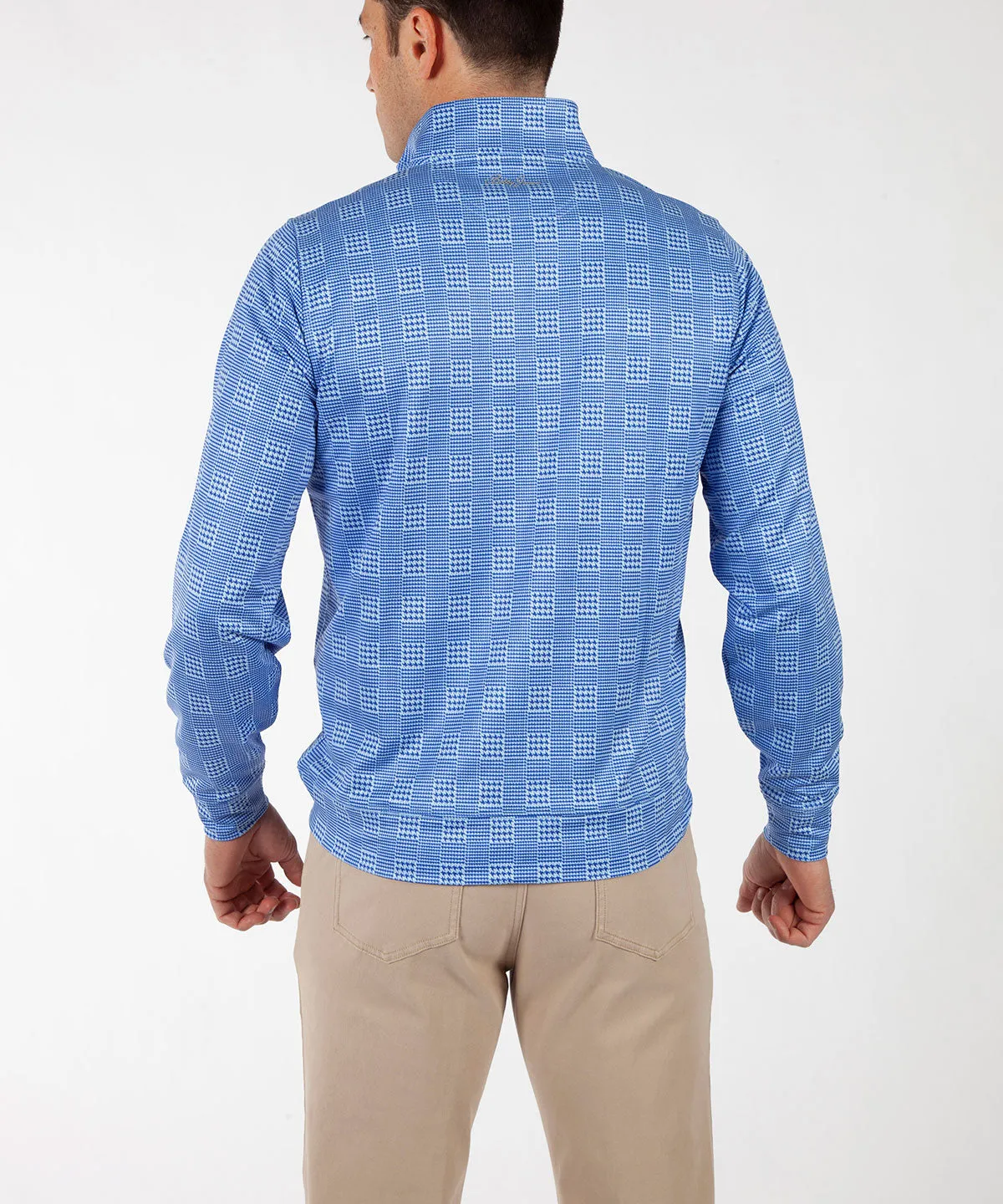 Performance Walker Glen Plaid Quarter-Zip Pullover