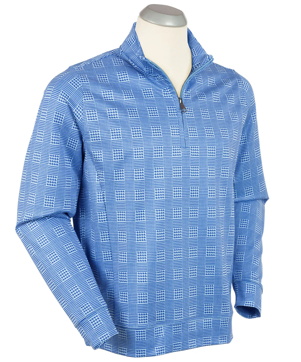 Performance Walker Glen Plaid Quarter-Zip Pullover