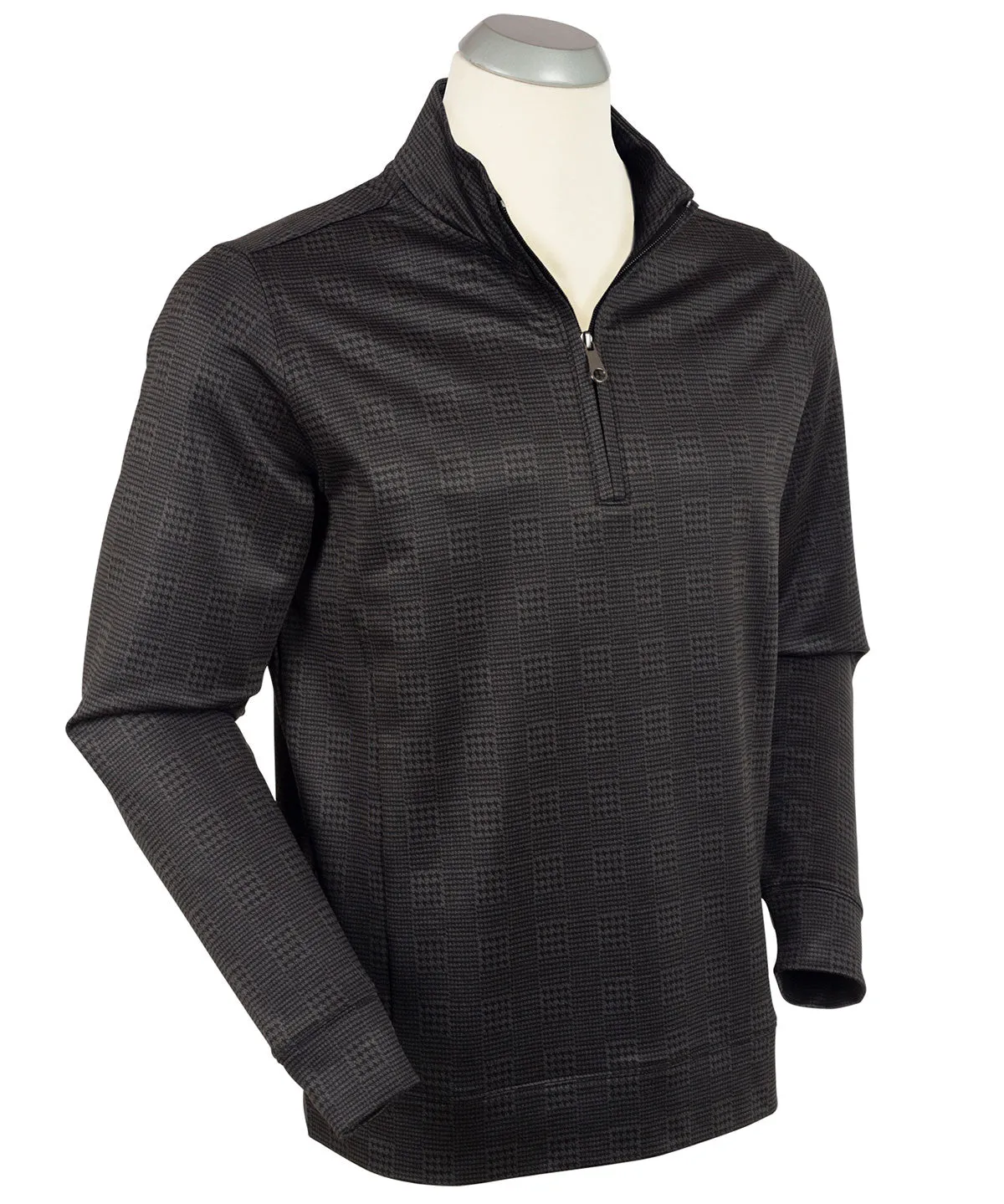 Performance Walker Glen Plaid Quarter-Zip Pullover