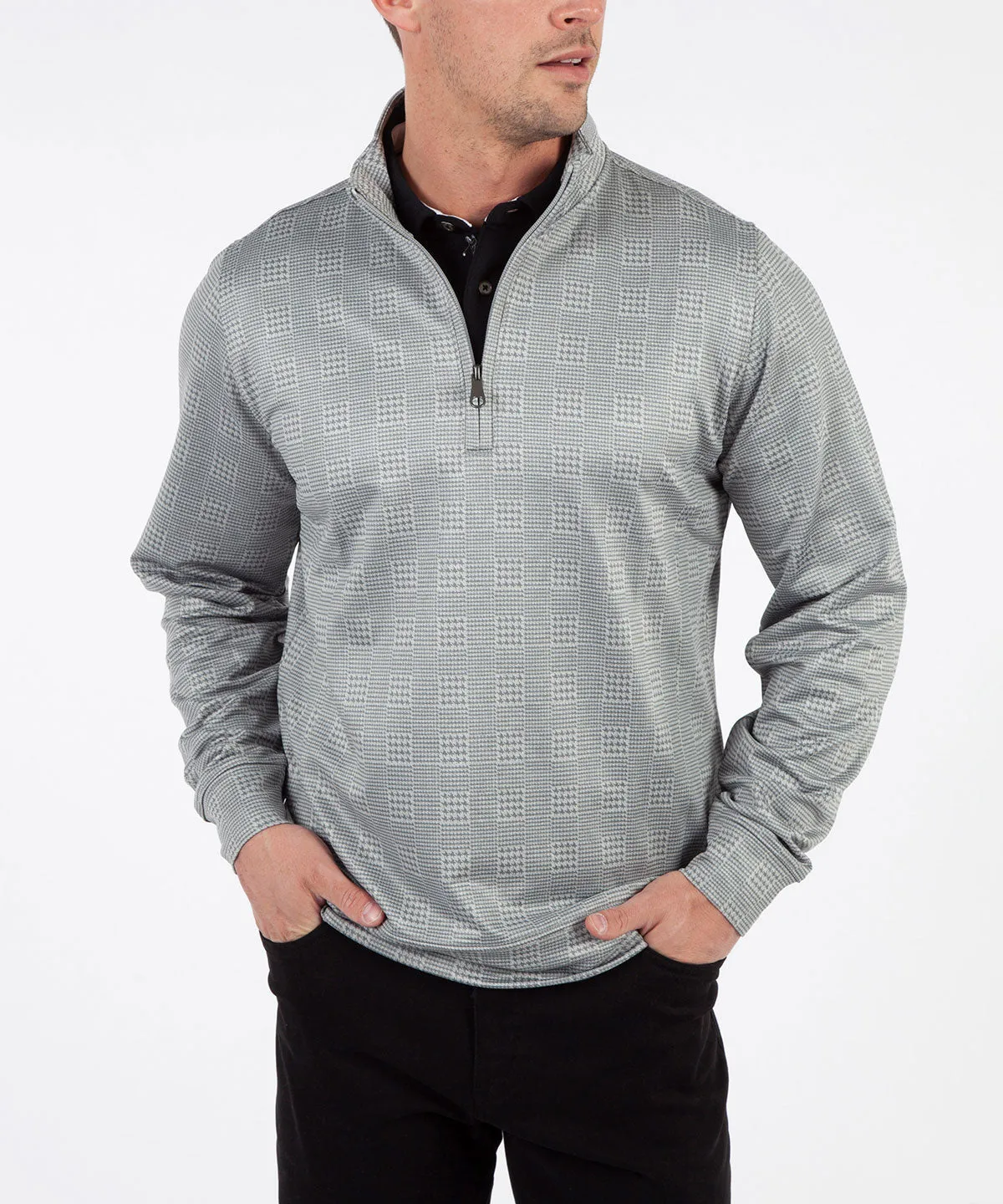 Performance Walker Glen Plaid Quarter-Zip Pullover