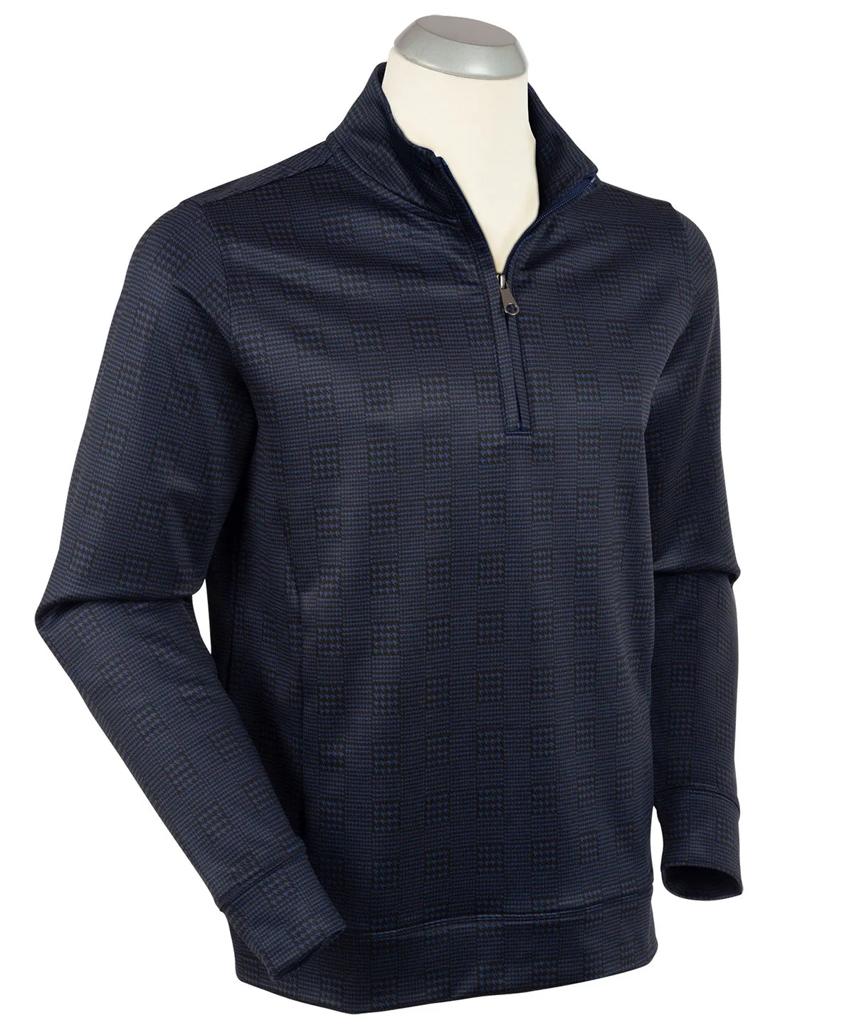 Performance Walker Glen Plaid Quarter-Zip Pullover