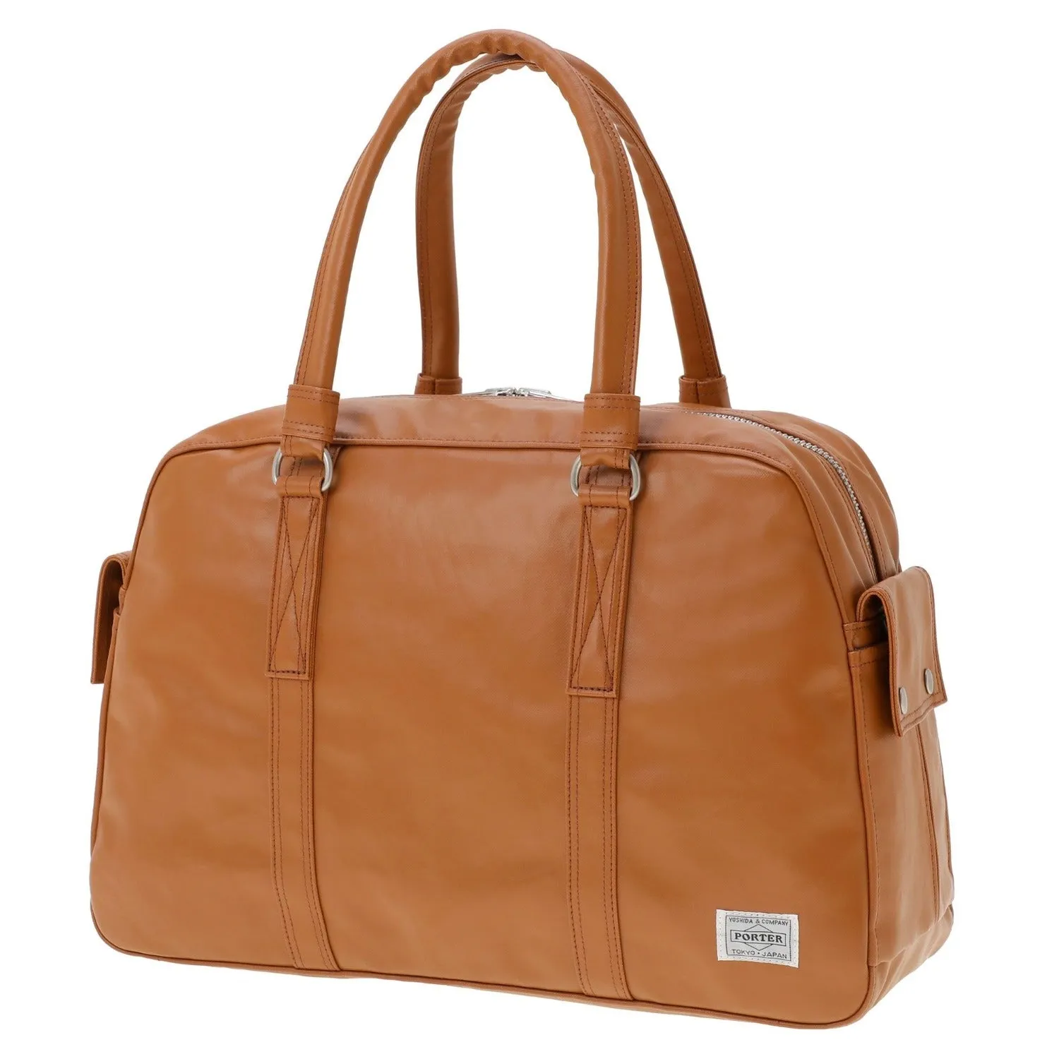 Porter Free Style Boston Bag Camel