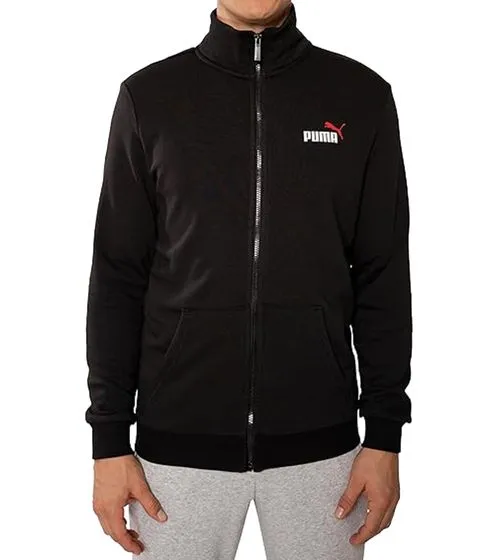 PUMA Men Ess 2 Col Track Jacket giacca da allenamento da uomo sostenibile in cotone 67963 grigio, nero o blu scuro