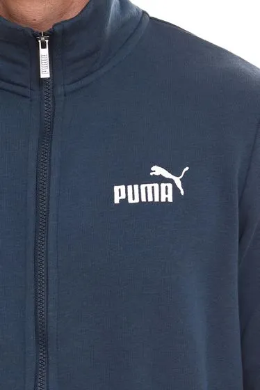 PUMA Men Ess 2 Col Track Jacket giacca da allenamento da uomo sostenibile in cotone 67963 grigio, nero o blu scuro