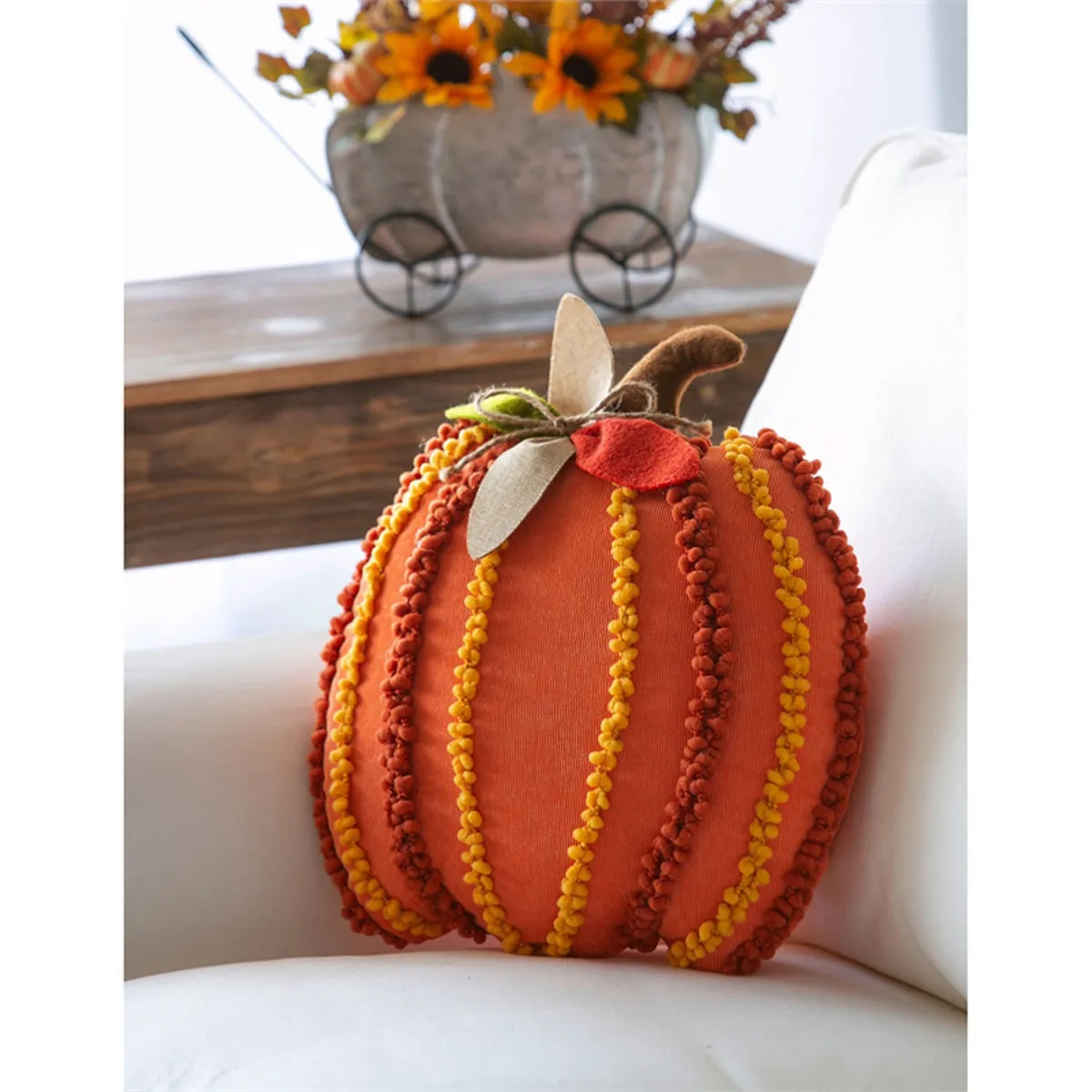 Pumpkin Shaped Pillow