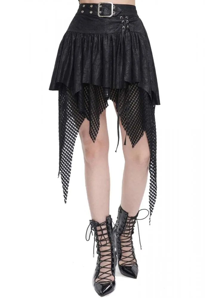 Punk Net Layered Skirt