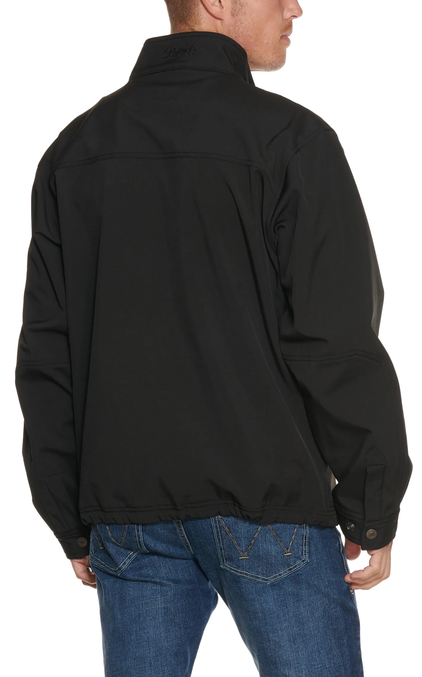 Rafter C Men's Black Bonded Jacket - Big & Tall