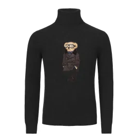  Ralph Lauren Polo Bear Cashmere Roll-Neck Pullover