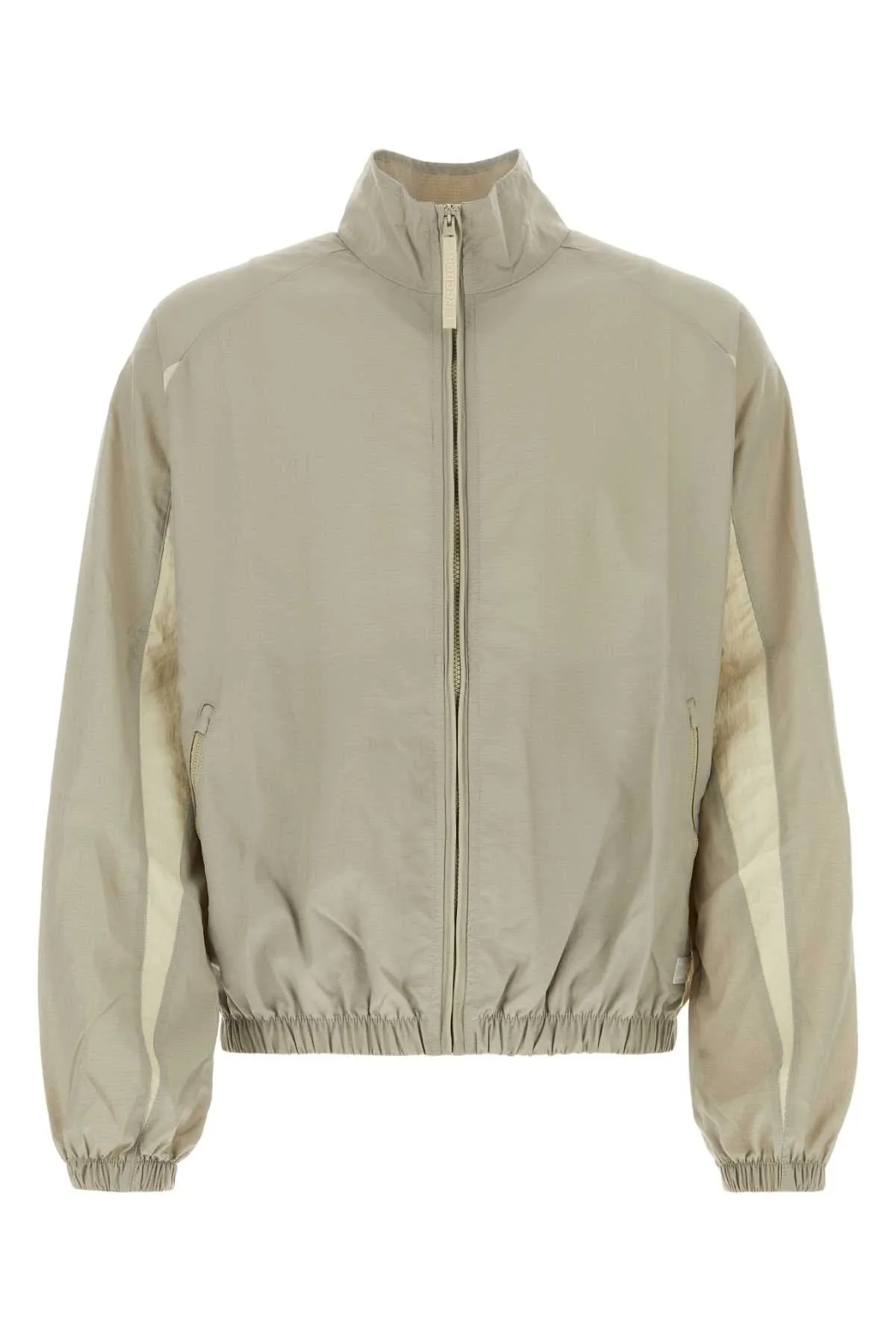 Reebok Dove Grey Nylon Windbreaker